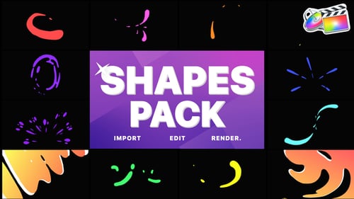 Dynamic Liquid Shape Elements Pack