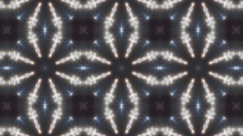 Blinking Kaleidoscope Lights Loop 4K 04