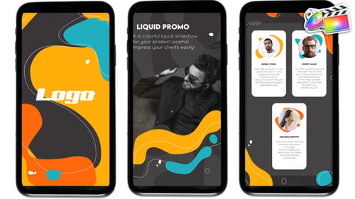 Presentación de diapositivas Liquid Promo Stories | FCPX