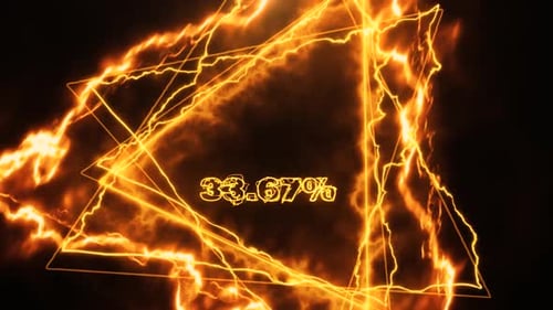 burning loading triangle