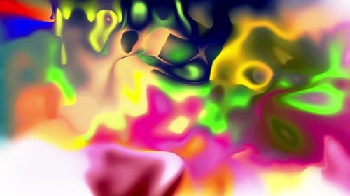 Vibrant Abstract Fluid Color Swirl Background