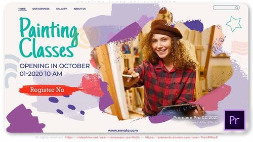 Painting Class Art Slideshow