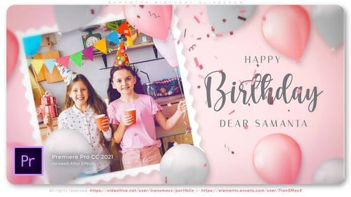 Samantha Birthday Diashow