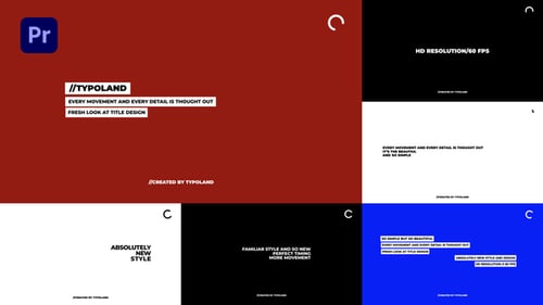 Minimal Typography