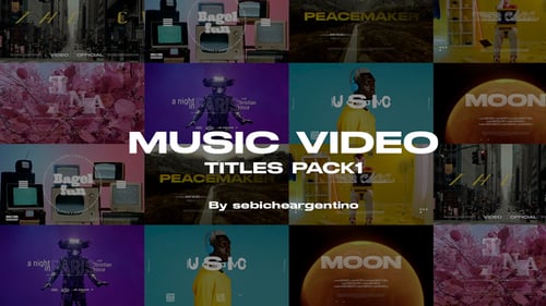 Music Video Titles (Pack 1)