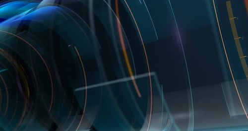 Boucle d'arrière-plan professionnel 4K News Style