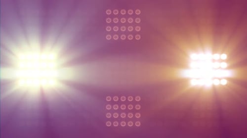 Dynamic Stage Wall Lights Animated Background