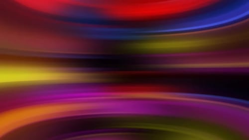Abstract Fluid Colorful Wavy Lines Background Animation
