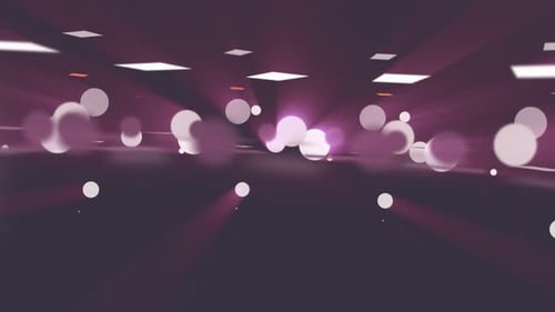 Abstract Futuristic Circles Grid