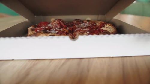 Delicious Pizza in a Box Ready to Eat
