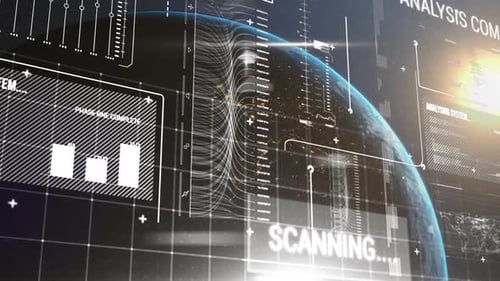 Scanning and analysis over earth