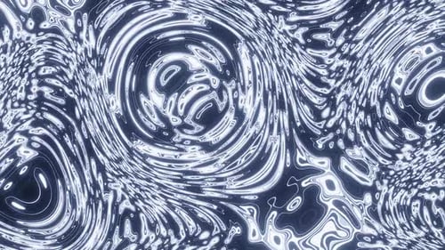 Neon Silver Bubble Vj Loop HD