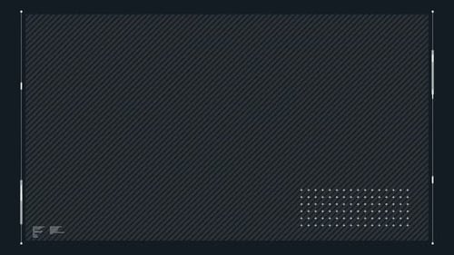 Modern Geometric Technology Display Loopable Background