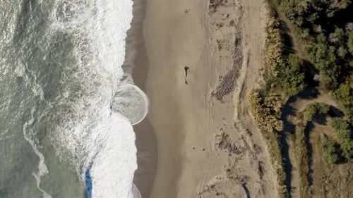 Rough ocean waves
