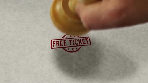Free ticket stamp and stamping loop
