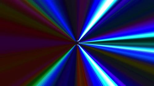 Abstract background 3D liquid lines in a multicolor texture. Fluid with blue reflection