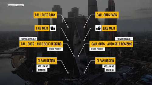 Call Outs 2.0 | After Effects