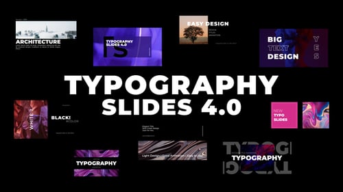 Typography Slides 4.0 | Premiere Pro
