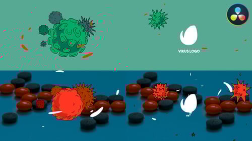 Virenlogo für DaVinci Resolve