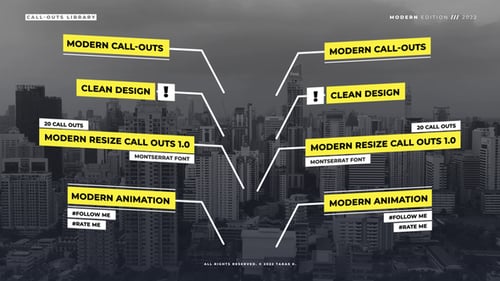 Llamadas modernas 1.0 | After Effects