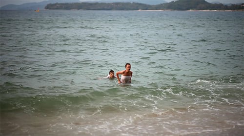 Couple In The Ocean