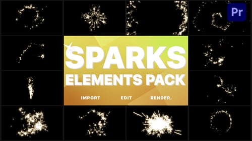 Sparks Pack | Premiere Pro MOGRT
