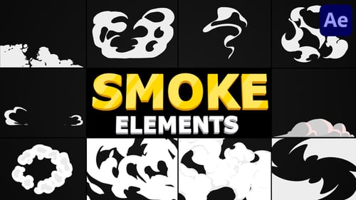 Dynamic Hand-Drawn Smoke & Liquid FX Pack
