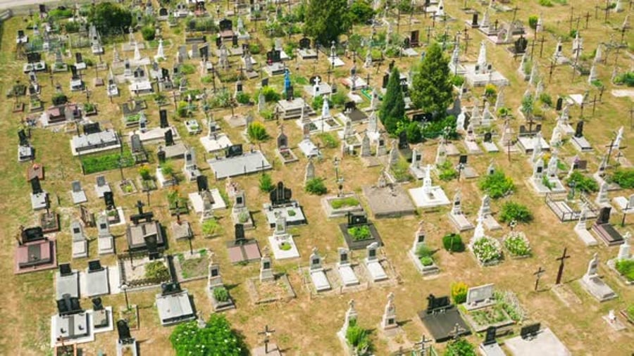 Cover for Grave Cemetary Religion Monument Chrunch Green