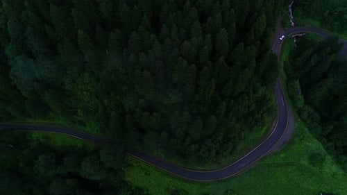 Mountain Road Car Driving