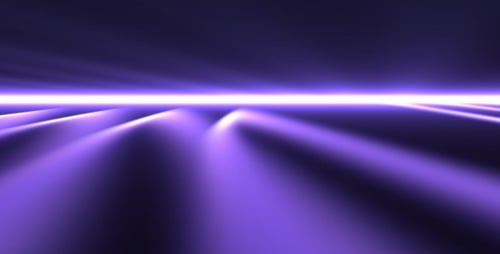 Blue Laser Rays - HD Loop