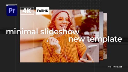 Minimal Promo Slideshow 5 | Premiere Pro