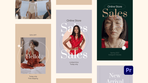 Aesthetic Instagram Stories for Premiere Pro