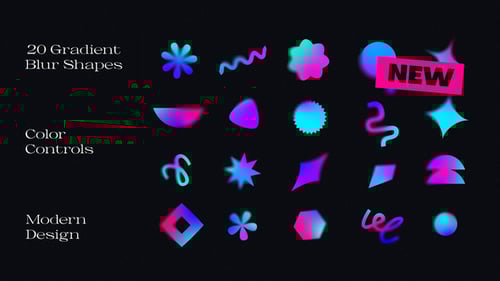 20 Trending Gradient Shapes