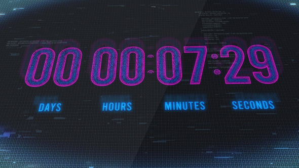 Digital Glitch Top 10 Countdown Intro, Elements ft. animation ...