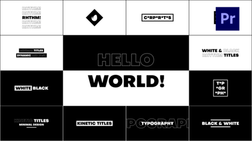 Dynamic Animated Text Title Sequences for Video