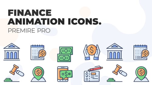 Business and Finance Animated UI Icons Pack