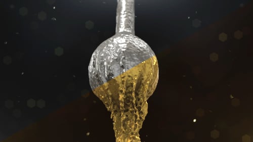 Luxury Liquid Metal Sphere Logo Reveal