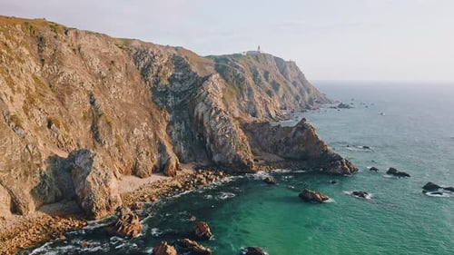 Aerial Drone Footage of Sintra Coast