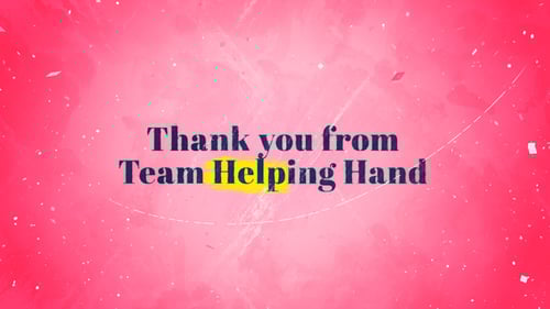 Charity Announcement