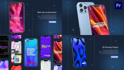 Mobile App Promo Mogrt