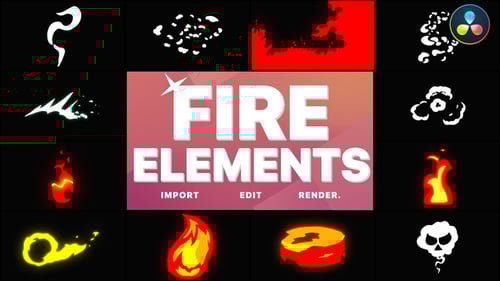 Fire And Smoke Pack | DaVinci Resolve