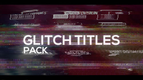 Glitch X Titles Pack