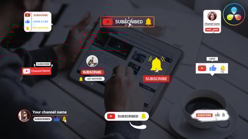 Youtube Lower Thirds | Davinci Resolve