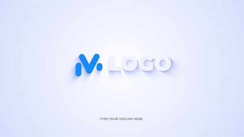 Clean Minimal Logo Line Reveal