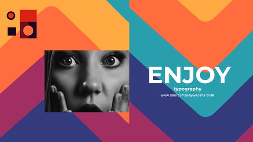 Typographic Colorful Opener