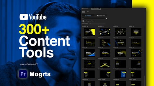 Youtube Content Tools for Premiere Pro