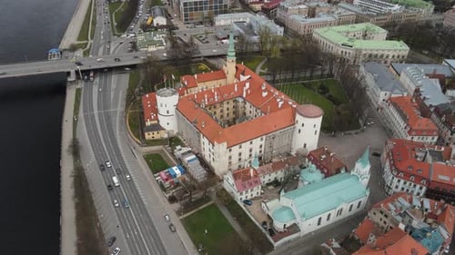 President palace Latvia Riga