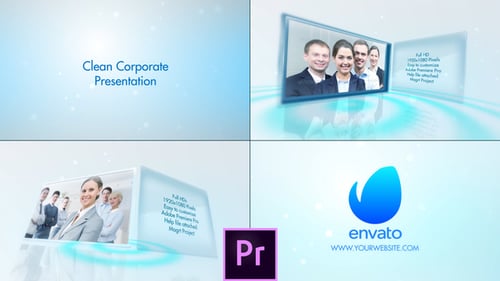 Clean Corporate Identity Presentation for Business Projects