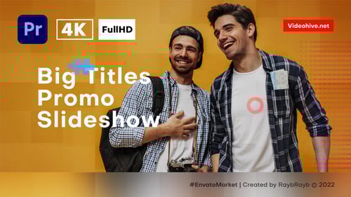 Big Titles Promo Slideshow | Premiere Pro