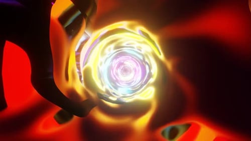 Vj Loop Tunnel Iridescence Of Multicolored Plasma 02
